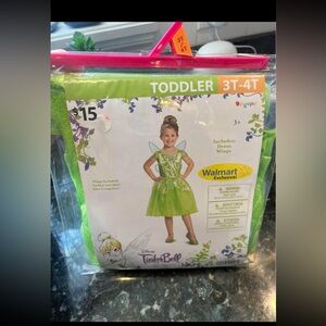 Tinkerbell Costume size 3t-4t
